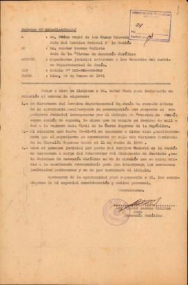 INFORME 014-91-AGN/OAJ