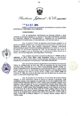 Resolución Jefatural N° 342-2014-AGN/J