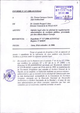 INFORME 317-2006-AGN/OGAJ