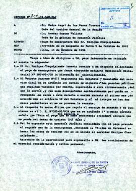 INFORME 202-91-AGN/OAJ