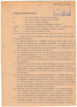 INFORME 030-91-AGN/OAJ