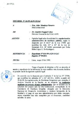 INFORME 034-99-AGN-OGAJ