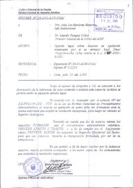 INFORME 124-2001-AGN-OGAJ
