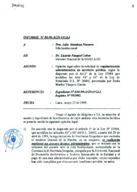 INFORME 050-99-AGN-OGAJ