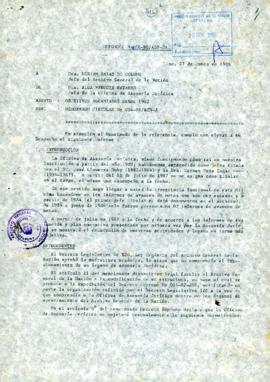 INFORME 032-88-AGN/JOAJ