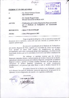 INFORME 183-2005-AGN-OGAJ