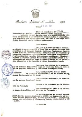 Resolución Jefatural N° 130-1991/AGN/J
