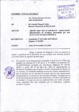 INFORME 245-2004-AGN-OGAJ