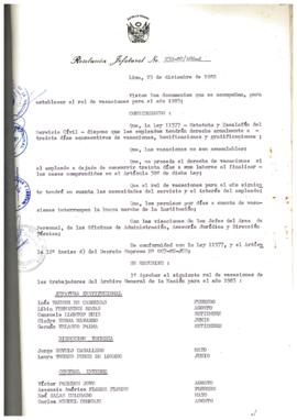 Resolución Jefatural N° 232-1982/AGN/J
