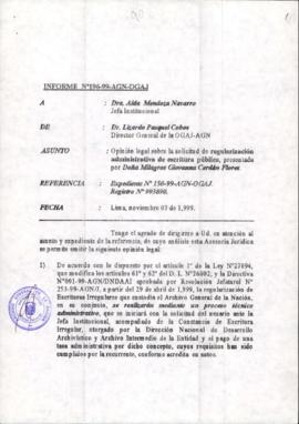 INFORME 196-99-AGN-OGAJ