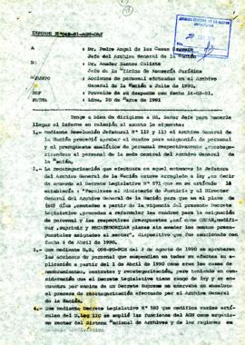 INFORME 048-91-AGN/OAJ
