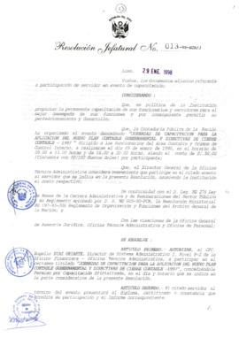 Resolución Jefatural N° 013-1998/AGN/J