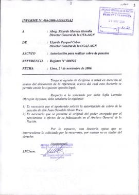 INFORME 416-2006-AGN/OGAJ