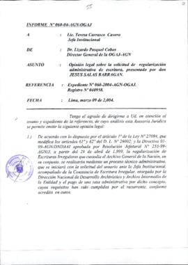 INFORME 064-2003-AGN-OGAJ