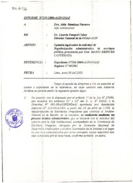 INFORME 135-2000-AGN-OGAJ