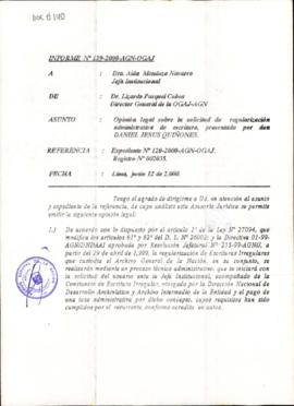 INFORME 139-2000-AGN-OGAJ