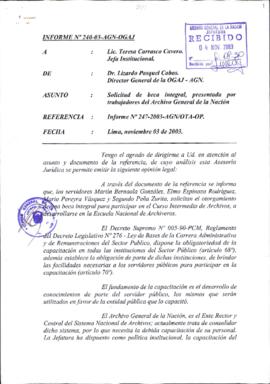 INFORME 240-2003-AGN-OGAJ