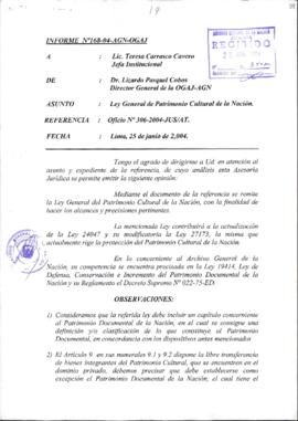 INFORME 168-2004-AGN-OGAJ