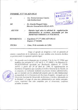 INFORME 277-2004-AGN-OGAJ