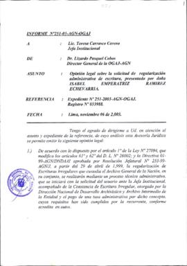 INFORME 251-2003-AGN-OGAJ