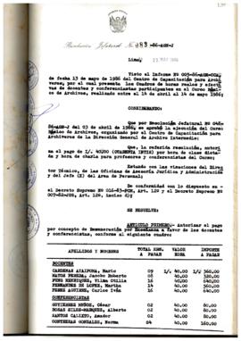 Resolución Jefatural N° 083-1986/AGN/J