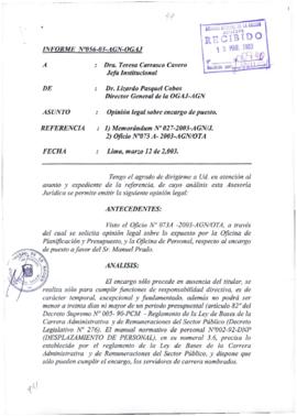 INFORME 056-2003-AGN-OGAJ