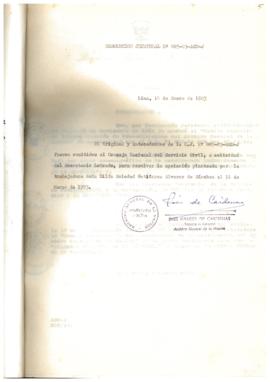 Resolución Jefatural N° 005-1983/AGN/J