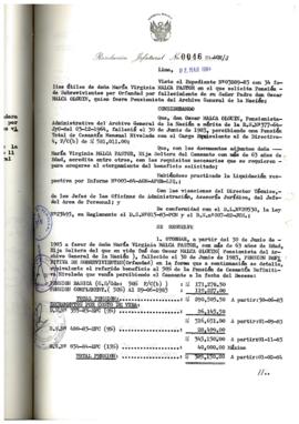 Resolución Jefatural N° 046-1984/AGN/J