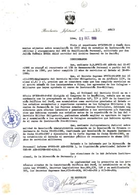 Resolución Jefatural N° 183-1990/AGN/J