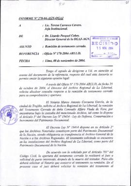 INFORME 270-2004-AGN-OGAJ
