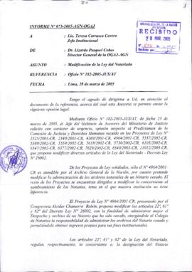 INFORME 073-2005-AGN-OGAJ