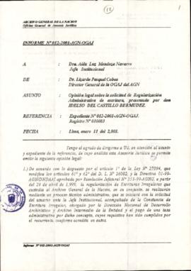 INFORME 012-2001-AGN-OGAJ