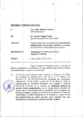 INFORME 185-99-AGN-OGAJ