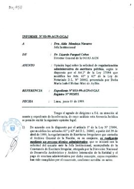 INFORME 053-99-AGN-OGAJ