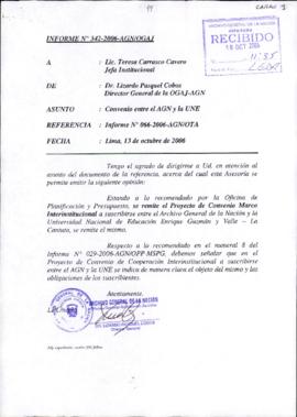 INFORME 342-2006-AGN/OGAJ