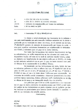 MEMORANDUM 036-88/AGN-JOAJ