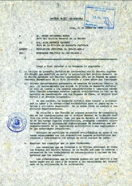INFORME 003-88/AGN-OAJ