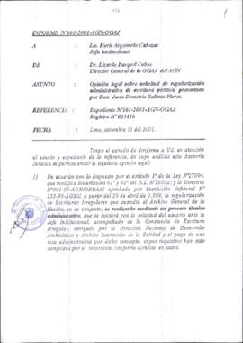 INFORME 161-2001-AGN-OGAJ