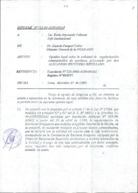 INFORME 221-2001-AGN-OGAJ