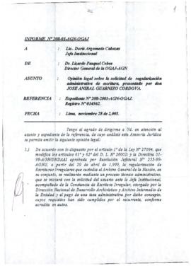 INFORME 208-2001-AGN-OGAJ