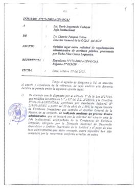 INFORME 173-2001-AGN-OGAJ