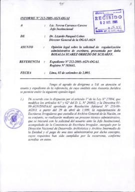 INFORME 212-2005-AGN-OGAJ