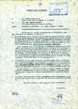 INFORME 026-88-AGN/JOAJ