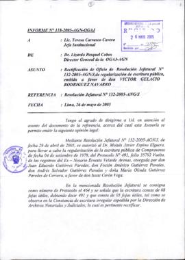 INFORME 118-2005-AGN-OGAJ