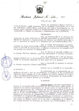 Resolución Jefatural N° 336-1991/AGN/J