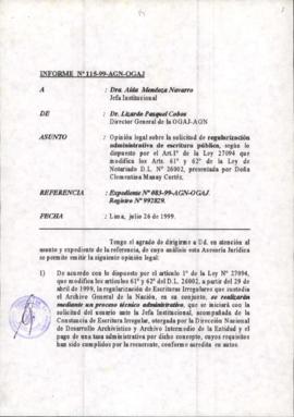 INFORME 115-99-AGN-OGAJ