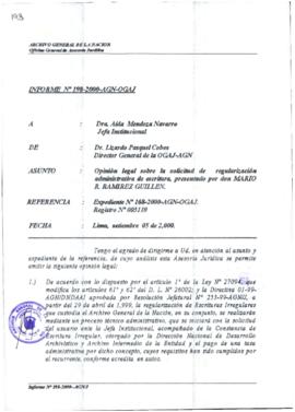INFORME 198-2000-AGN-OGAJ