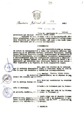 Resolución Jefatural N° 079-1991/AGN/J