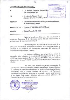 INFORME 124-2006-AGN/OGAJ