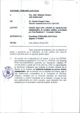 INFORME 048-2001-AGN-OGAJ
